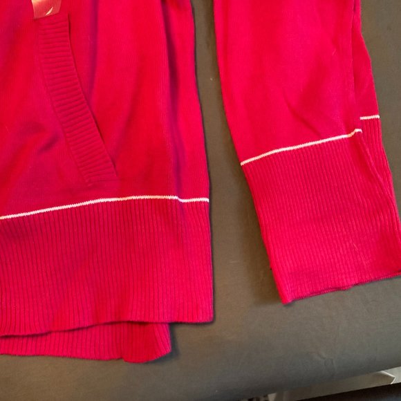 Nautica Fuchsia Hoodie Sweater - NWT - Picture 10 of 11